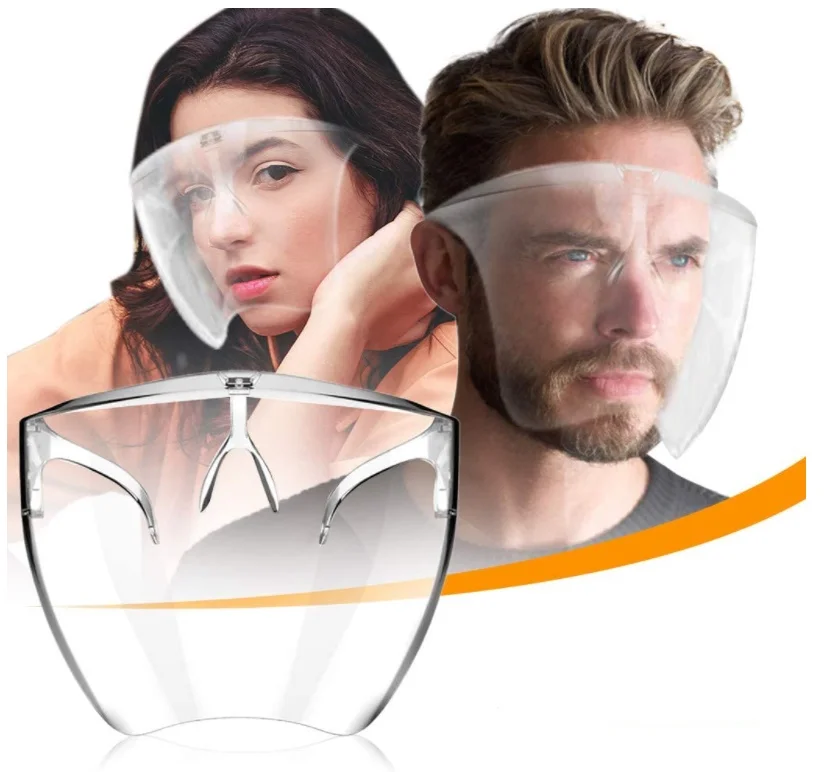 
 Расширенный чехол, полная защита лица, защитные очки, прозрачная защита от пыли, защитные лицевые экраны  