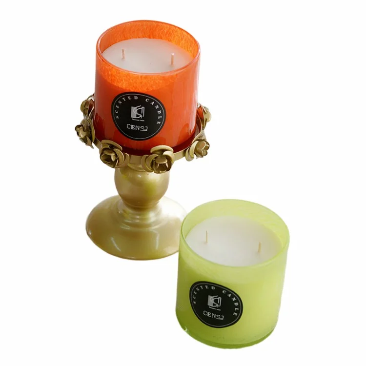 Tea Light Colored Wholesale Bulk Soy Personalize Wax Organic Luxury Living Scent Candle