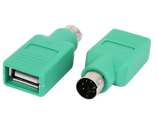 Переходник PS2 «папа»-«мама» USB для клавиатуры/мыши/сканера