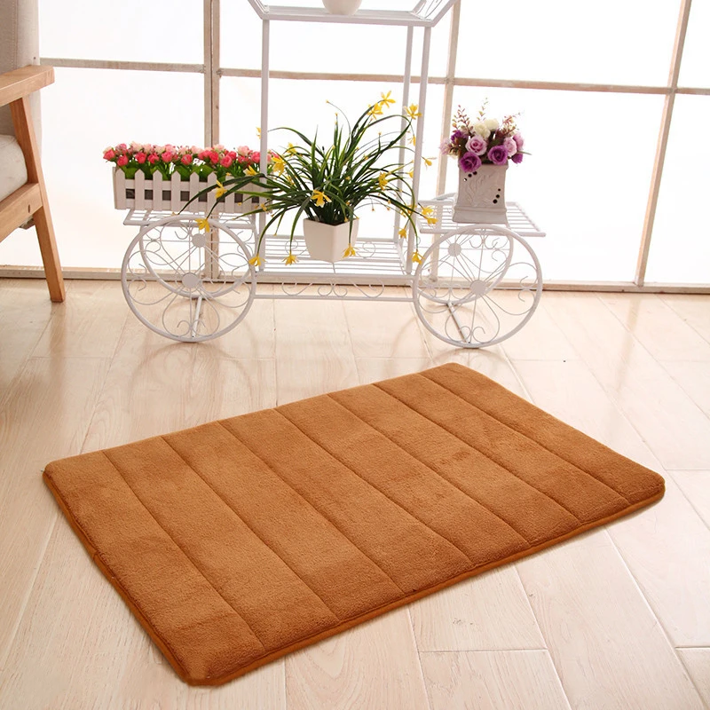 
Wholesale Non-slip Bath Mats for Household 40cmX60cm Memory Foam Bath Mat 