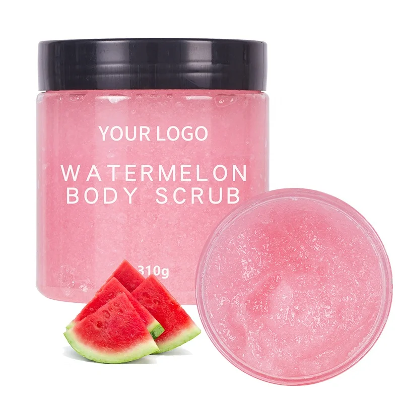 Wholesale Vegan 100% Pure Natural Moisture Exfoliating Fruit Scrub Watermelon Body Scrub