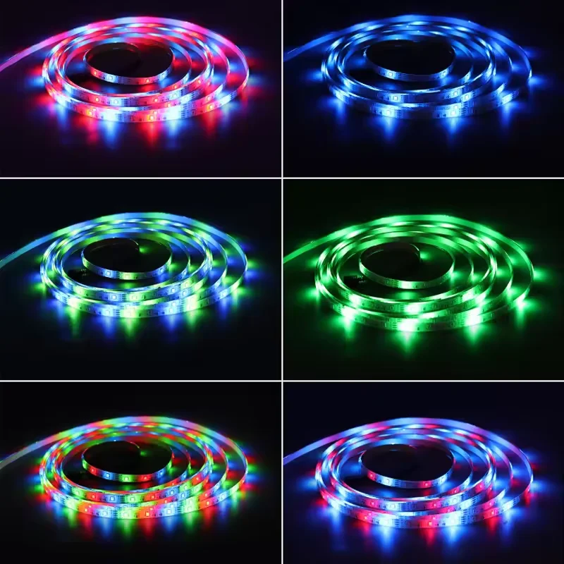 Christmas Decoration Background  APP Control 5050 RGB Back Lights 5M Backlight  USB TV LED Strip for TV Backlit