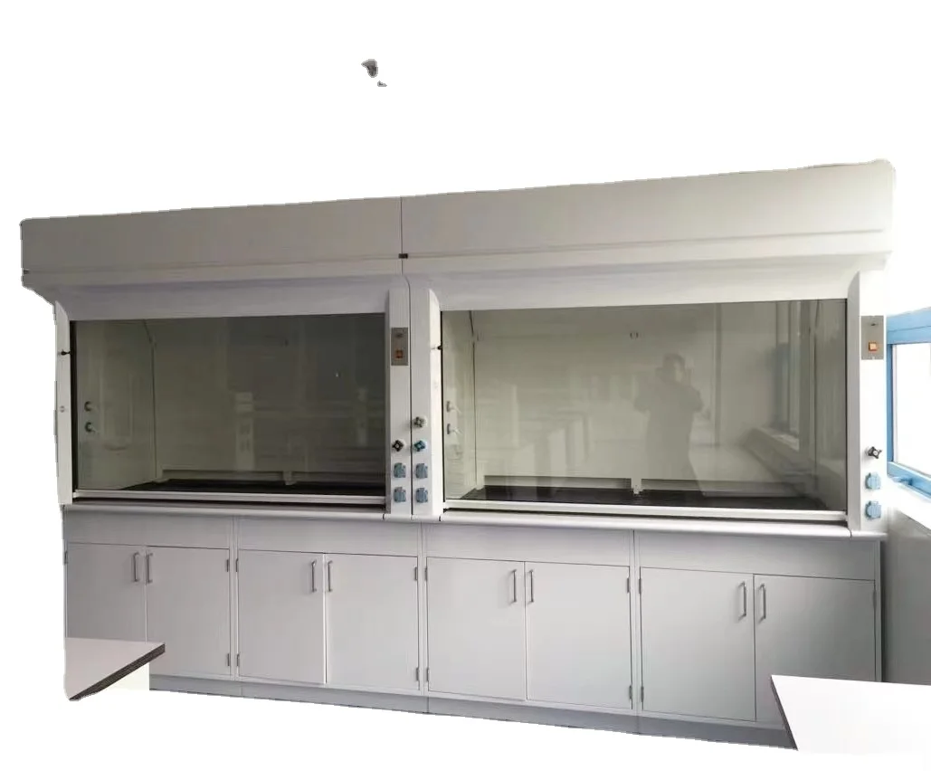 Laboratory furniture steel pp fume hood corrosion resistant durable fume hood