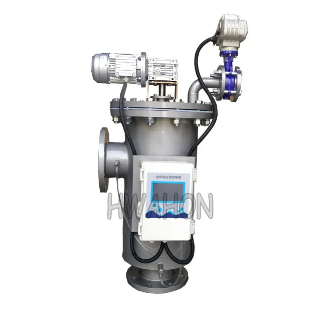 Industrial Chemical/Ink Coating /paint Filtration Scraper Type Automatic Self Cleaning Filter Backwash Water Filter