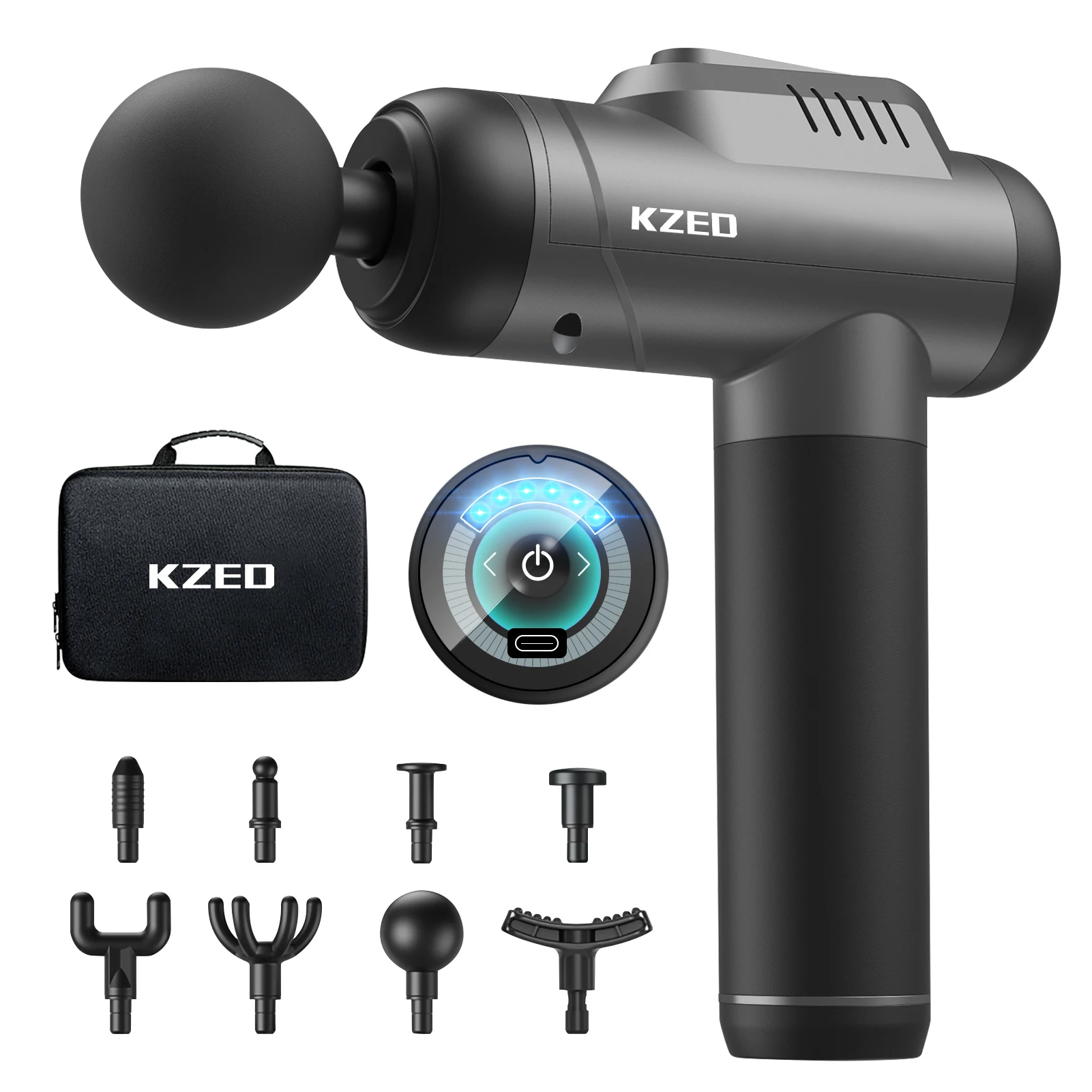 2022 New Arrival Professional Manufacturer 6 Speed Powerful Muscle Booster Massage Gun