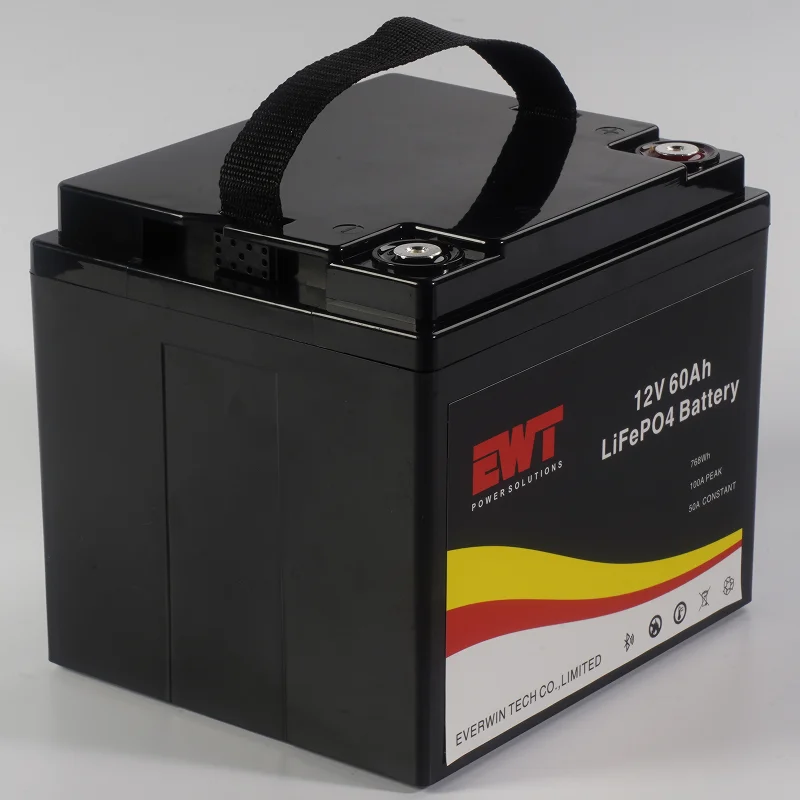 Power supply For Oil Pipeline Robot Factory Made Lithium 12V 60AH Battery Pack