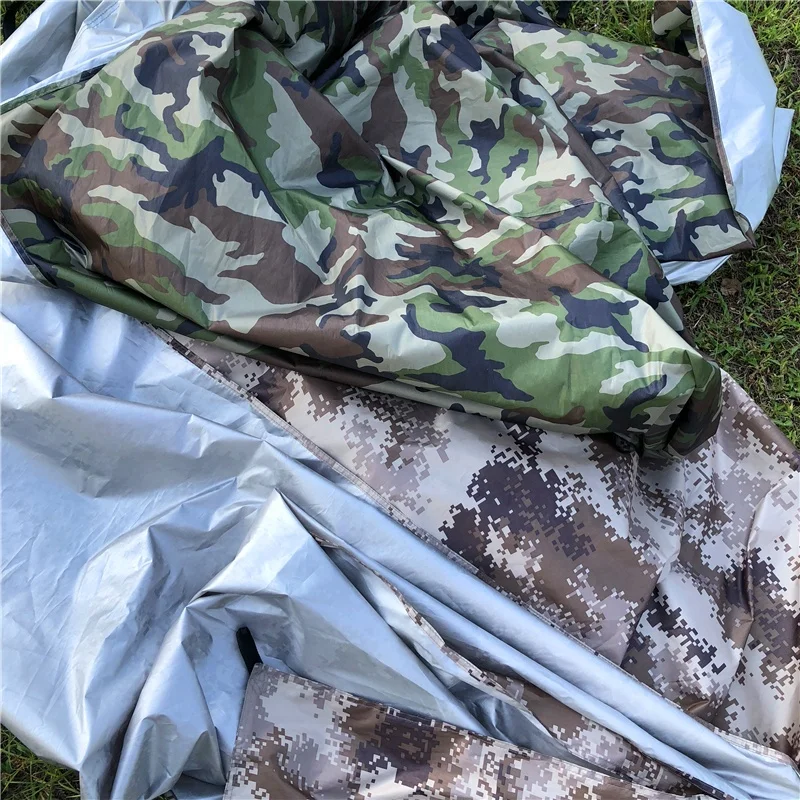 
Mountain cattle Factory Ultralight Camouflage Waterproof 4x3 M Tarp Tent Camping Bushcrafter Hunting Sun Shelter 