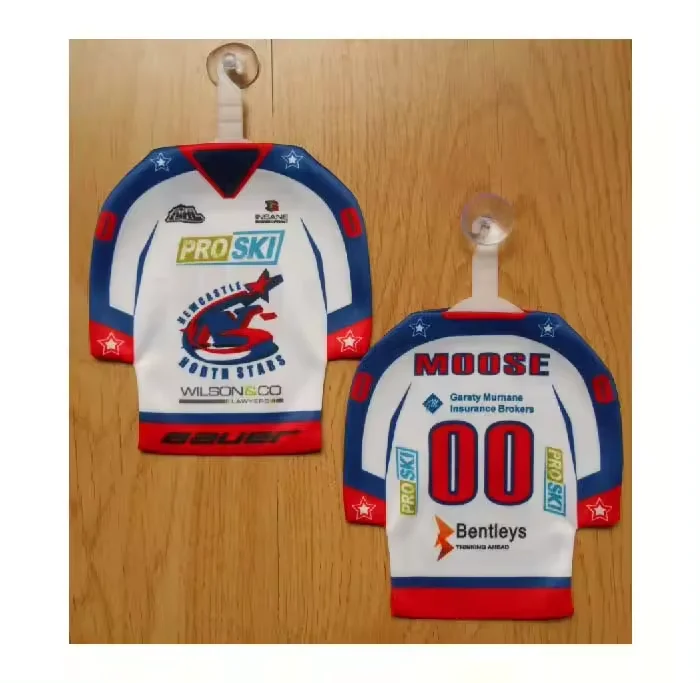 Custom Design Mini Soccer T Shirt Promotional Souvenir Car Mini Soccer Jersey