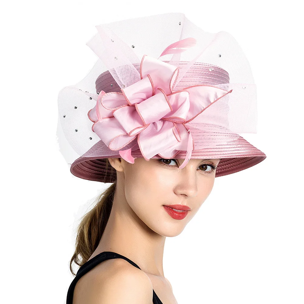 The Hat Suit  Christmas Wholesale  Hot Fashion Satin Formal Party  lady church new elegant women