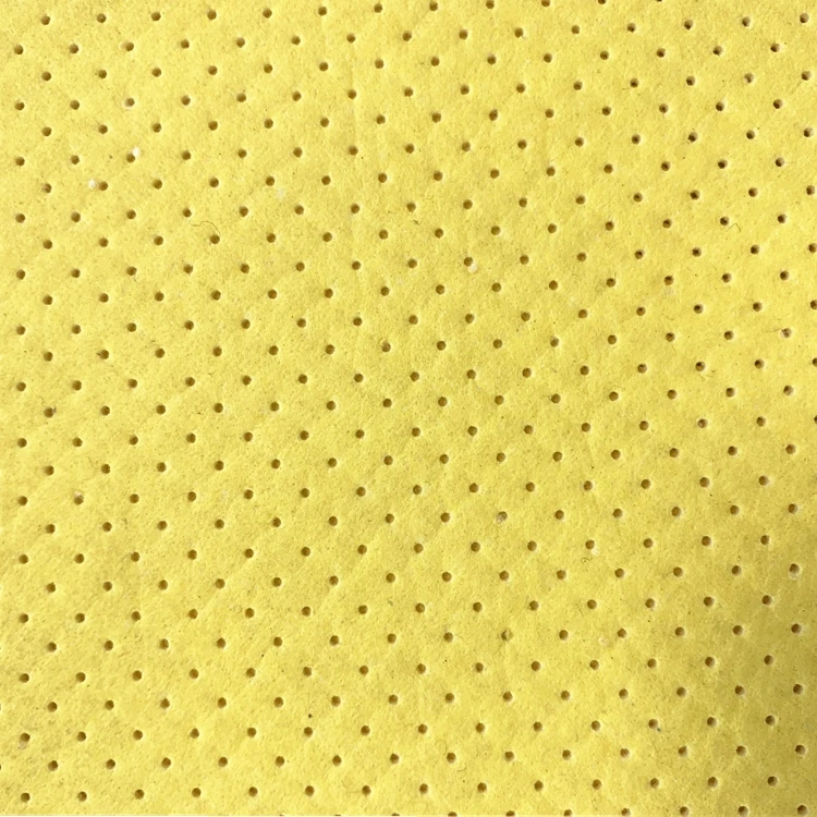 80%viscose 20%polyester needle punched perforated  nonwoven needle  cleaning washing cloth for kitchen cleaning