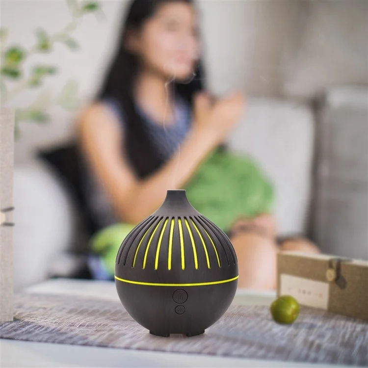 Home Scent Desktop Portable Wood Grain Electric Aroma Diffuser Essential Oil Aromatherapy Diffuser