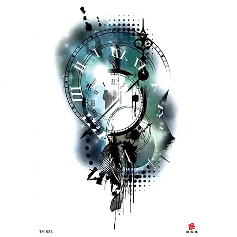 Large Image For Full Arm Temporary Tattoo Sticker Wholesale High Quality Body Visible Half Sleeve Stickers