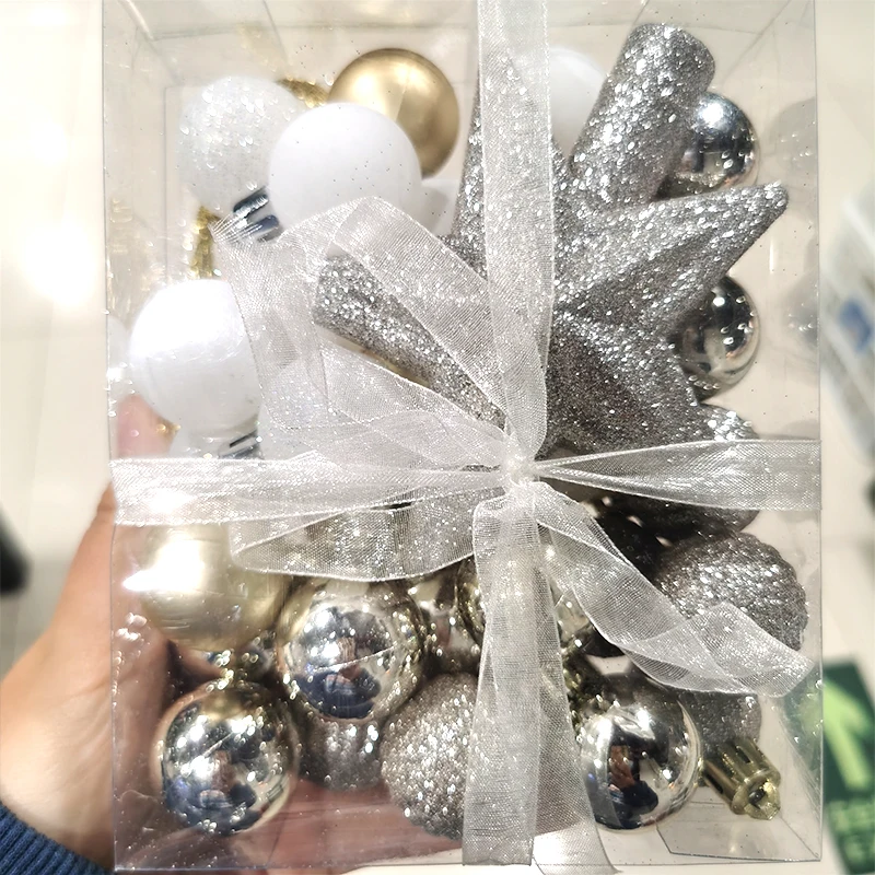 hot-selling ball sphere box christmas tree decorative ball for christmas decorate