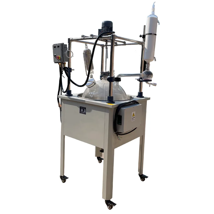 Photochemical Reactor Agitator Polymerization Glass Reactor Lab Glass Reactor 100l