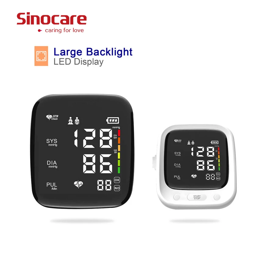 
Sinocare UZ0 Blood Pressure Machine For Hospital Electronic Blood Pressure Meter Blood Pressure Monitor OEM 