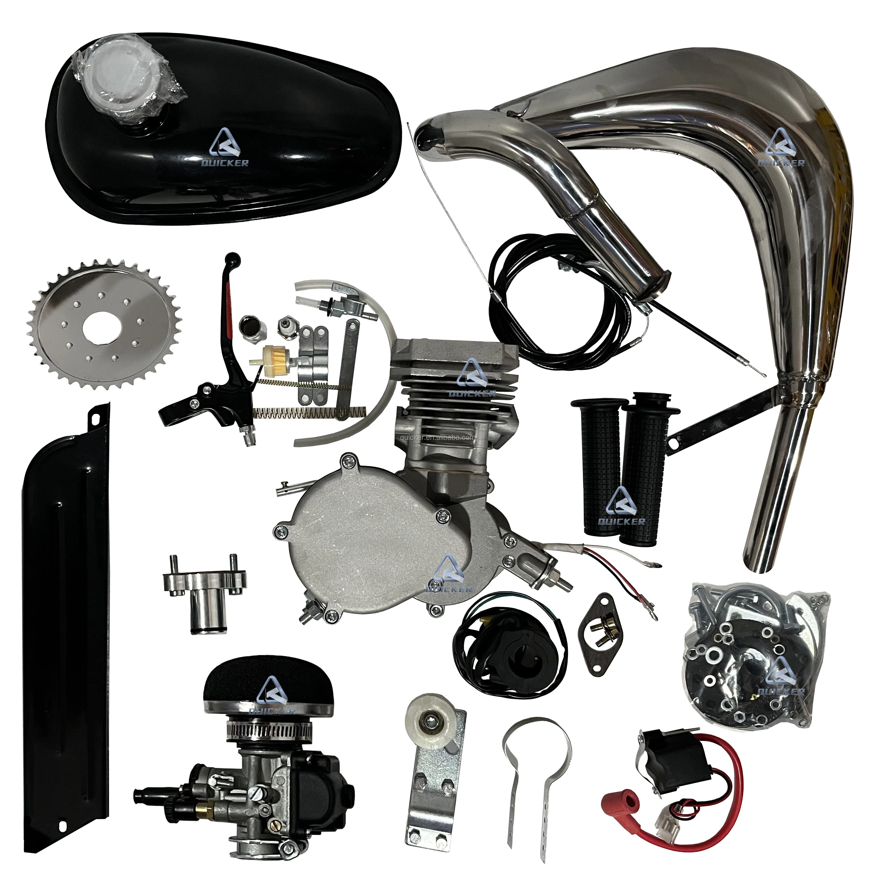 2-тактный фантомный двигатель ZTMOTO 85cc MZ65 труба PHBG21mm 80 км/ч