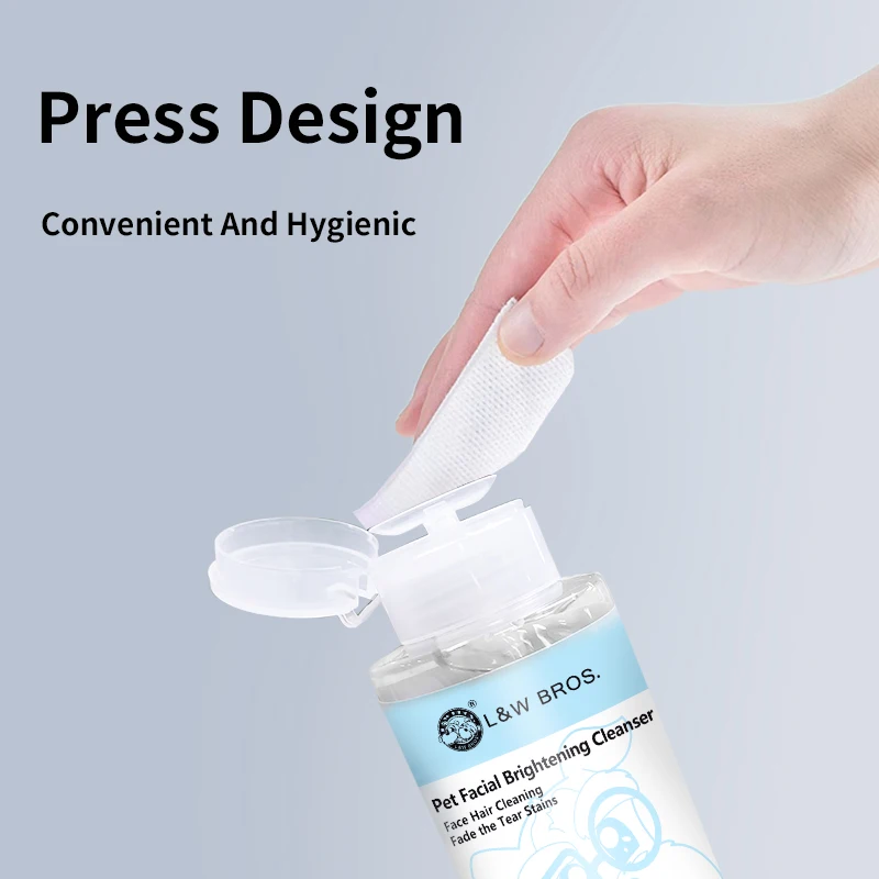 Wholesale Dog Cat Eye Cleaner Dog Whitening Shampoo Remove Tear Stain Pet Wipes