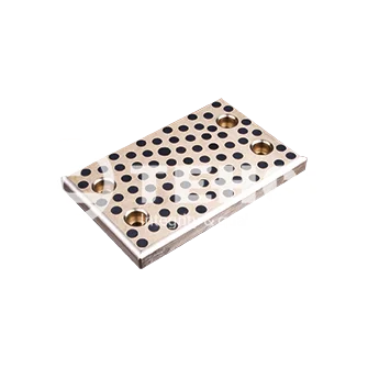 Factory Supply Graphite Plug Oilless Copper Slide Plate