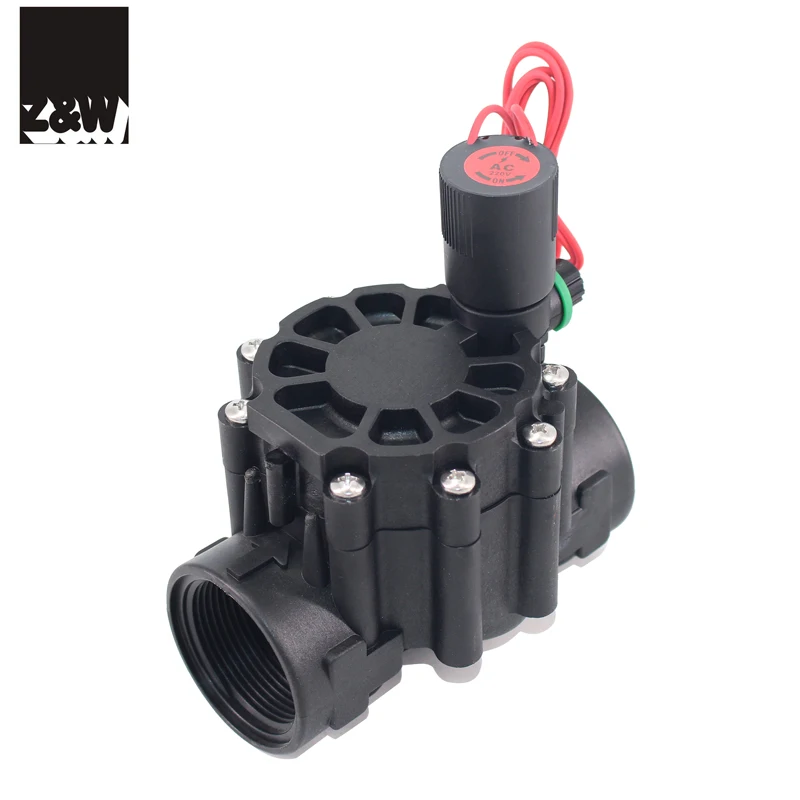 151DB 1.5 inch solenoid valve irrigation agriculture landscaping 24V AC DC LATCH PULSE PLASTIC PILOT HYDRAULIC VALVE