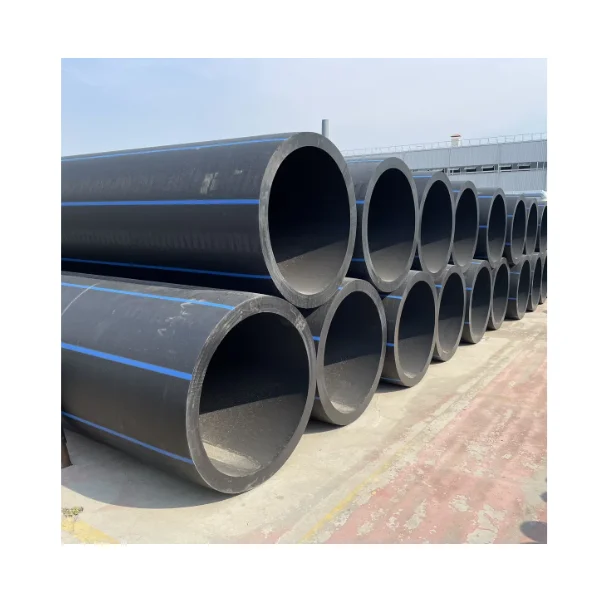 HDPE PIPES Fittings Pe Water Plastic Tube Large Diameter Irrigation Polyethylene Pipe HDPE Carat Corrugated Tube