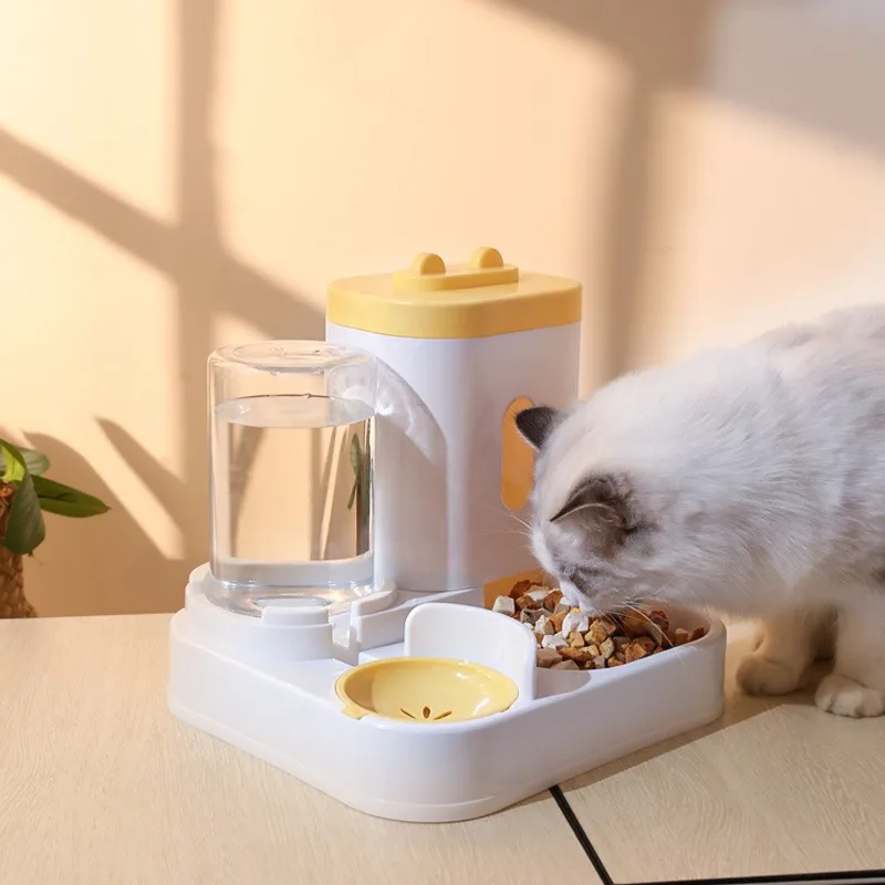 Automatic Pet Feeder Dog Cat Food Dispenser Feeder Automatic Water Dispenser for Pets Cat Dog Pet Automatic Feeder