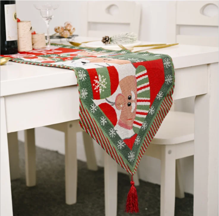 Soft high quality decoration wedding banquet elegant dining table runners fall 2021 designer