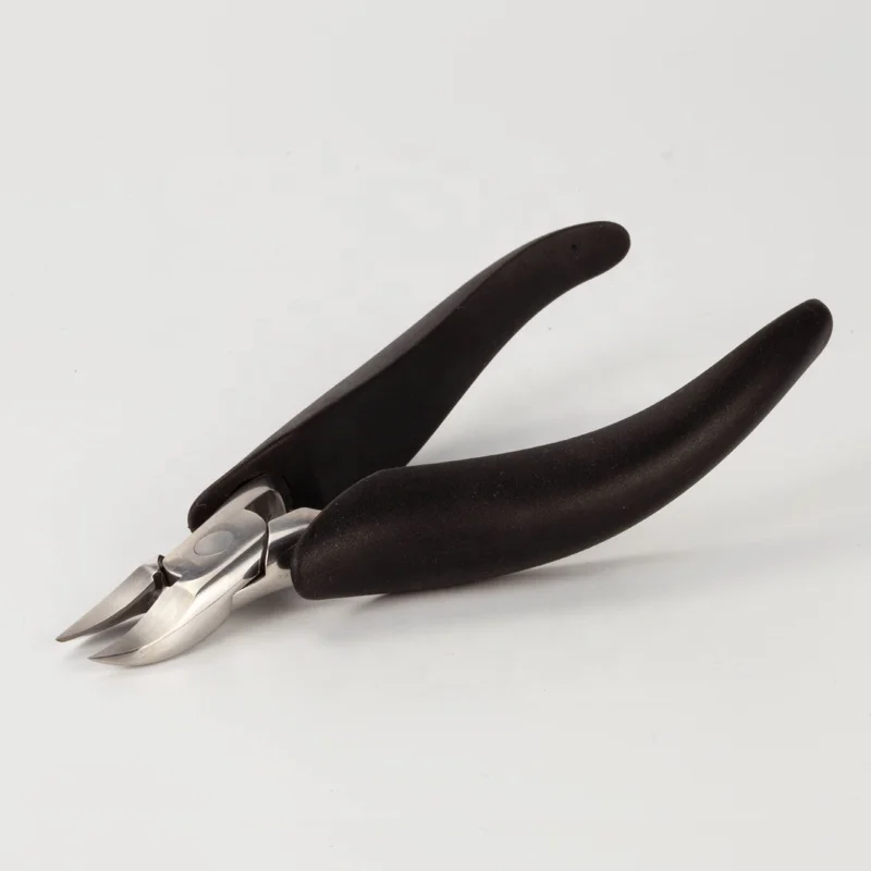 Purple Black Pedicure Professional Podiatrist Stainless Steel Toenail Ingrown Toe Nail Plier