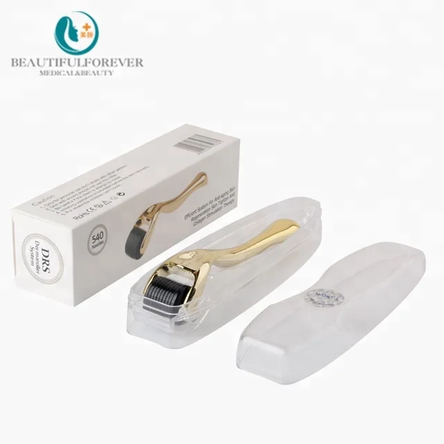 Beautforever DRS540 0.5-3.0mm Derma Roller For Hair Scalp Acne Removal Micro Roller