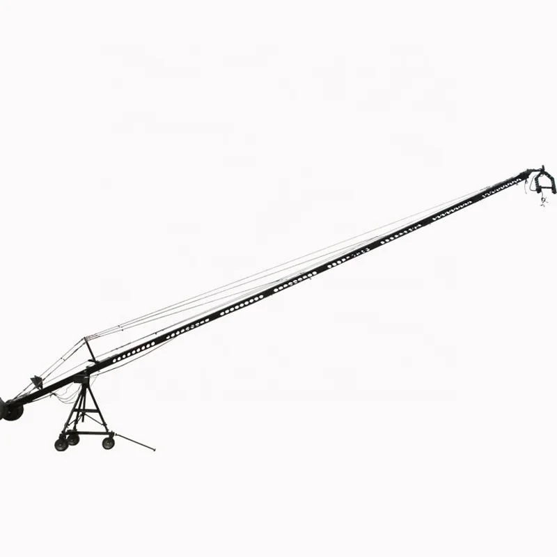 Factory price 10 meters camera crane triangle jimmy jib for sale