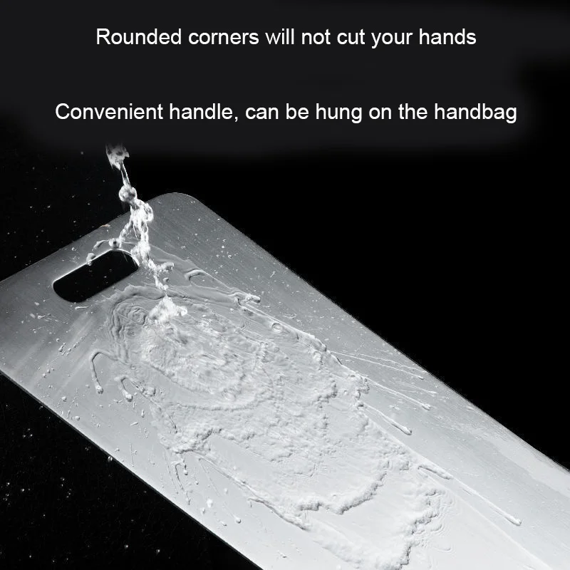 Easy to clean stainless steel cutting board Hot selling kitchen thick cutting board suitable for cutting meat and vegetables