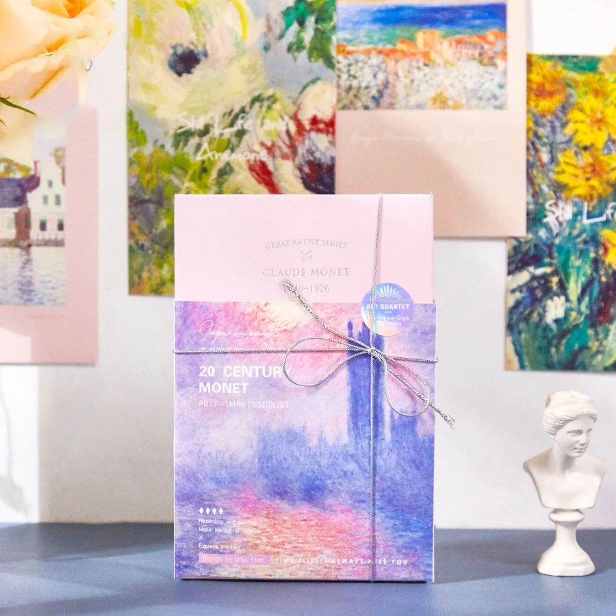 Creative New Year Gift Message Cute Postcard Blessing Greeting Bulk Cardboard Postcard