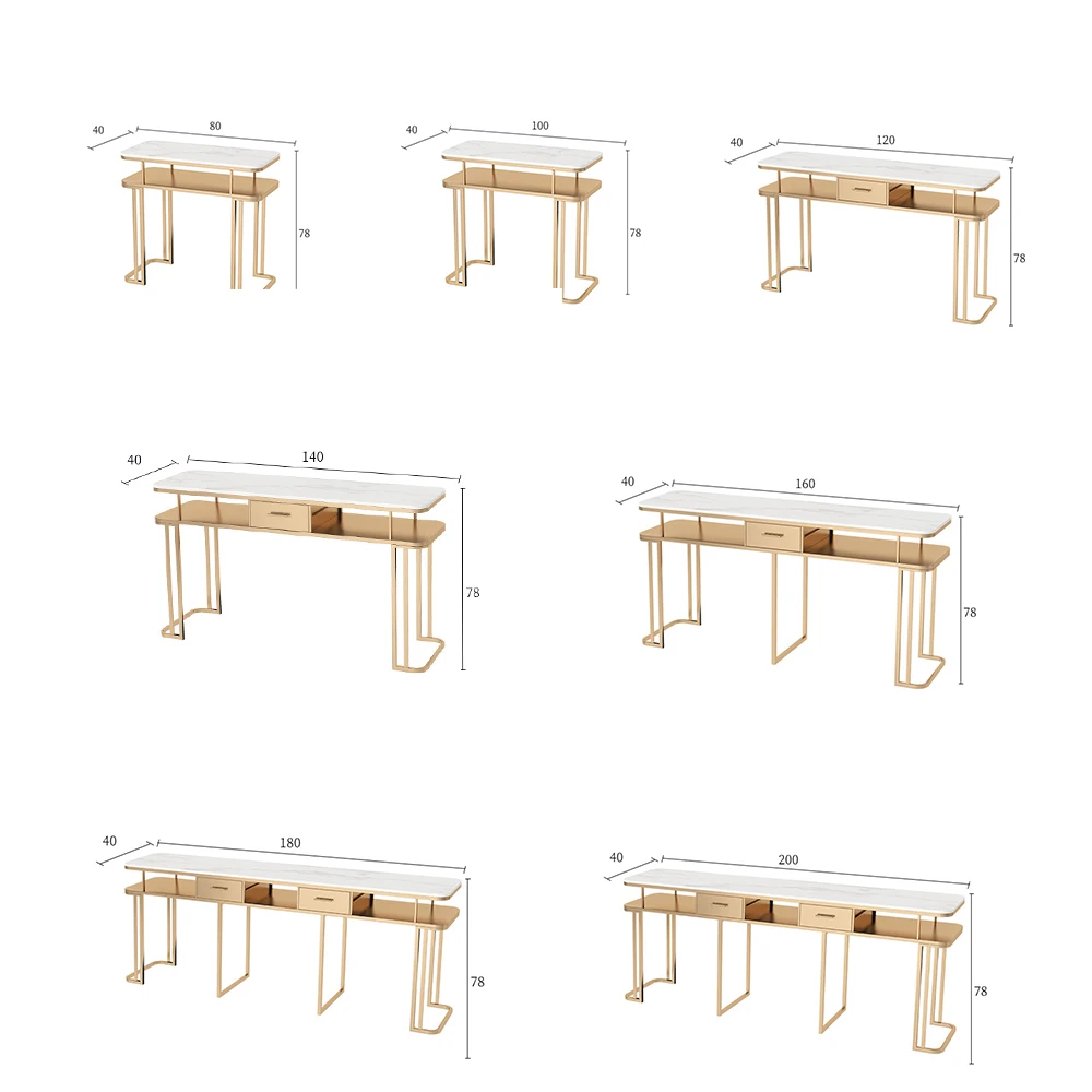 Nail Table Salon Manicure Furniture Professional Manicure Table And Chair Set