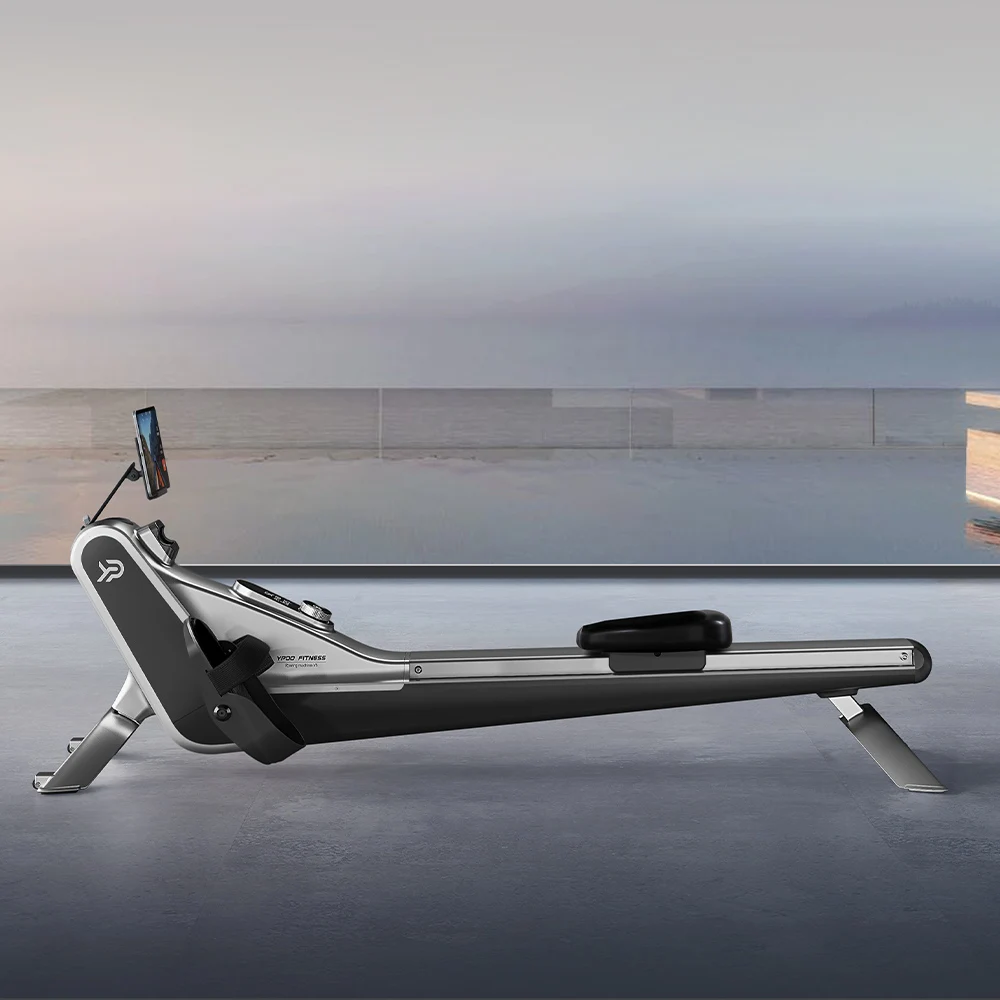 YPOO Electromagnetic control system smart rowing machine China row machine gym factory with YPOOFIT APP Rower