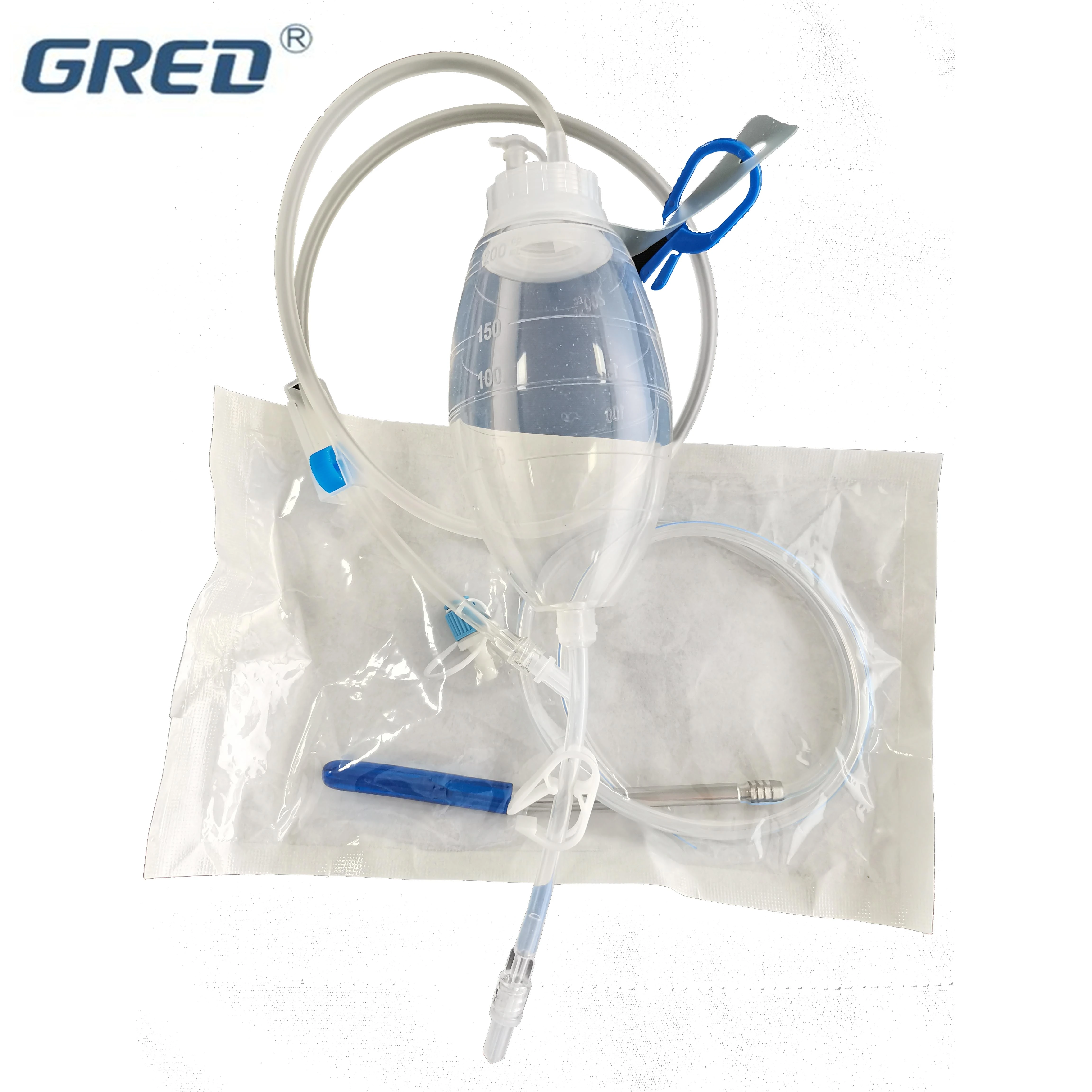 Medical Supplies Negative Pressure Wound Drainage System Drain tube/Reservoir/Trocar
