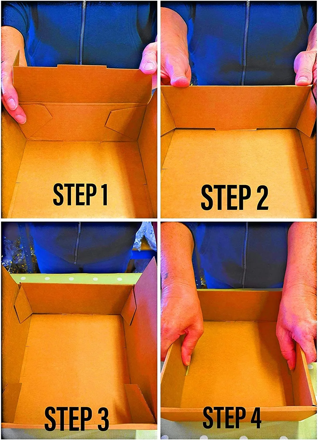 Custom Tray Box Corrugated Brown Folding Paper Tray Moving Corrugated Cardboard Tray