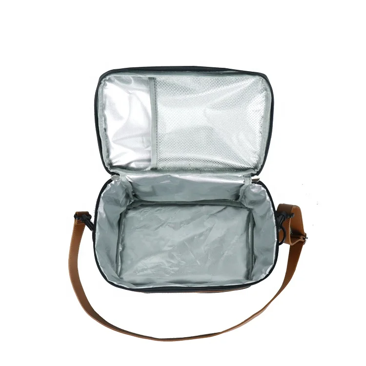 Sustainable Insulation Bag Cooler Box with Foam to Keep Foods Warm Outdoor Waterproof Polyester Cooler Picnic Bag