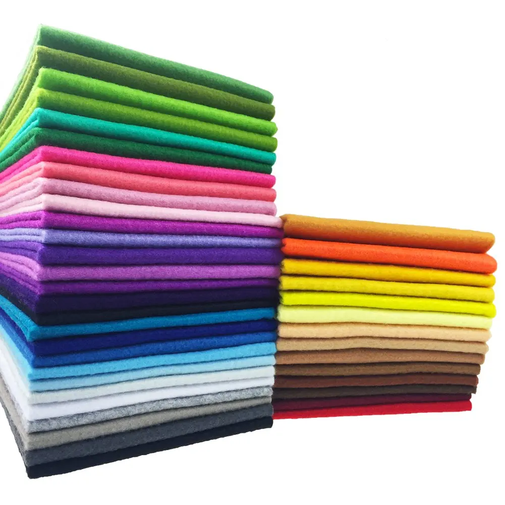 non-woven needles felt customized soft eco-friendly all felting tools are optional needle punched felts