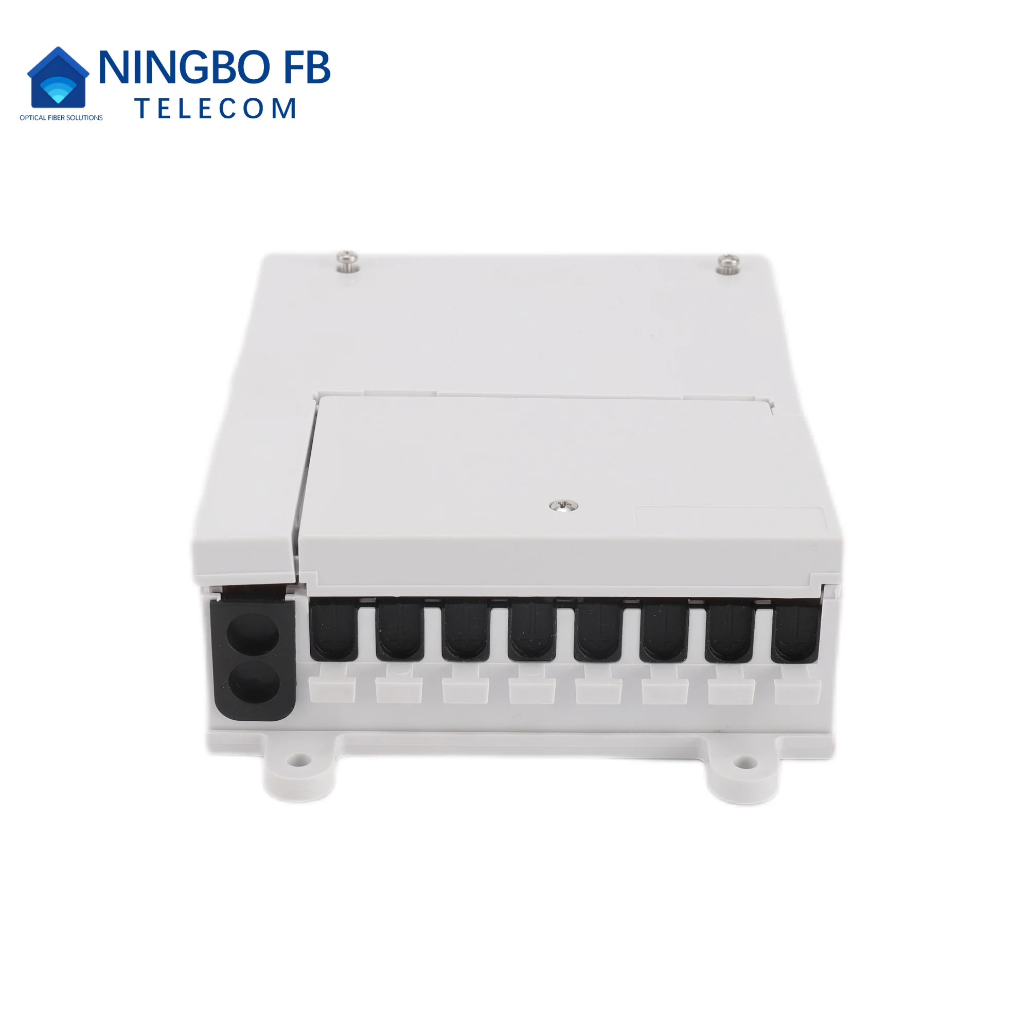8 port Optical Fibre Terminal Box SC/LC IP65 Wall ABS Box PLC Fiber Optic Splitter Optical Splitter Box