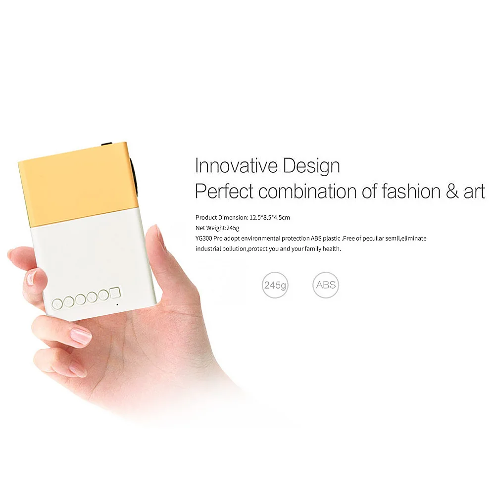 Home Mini Led Portable Smart Pocket Cinema Video Projector