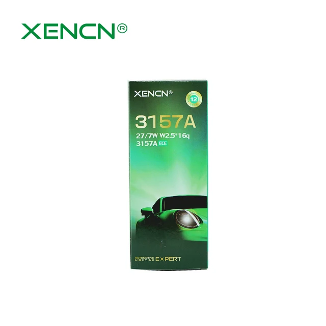 XENCN 3157a 12 В 27/7 Вт галогенные Миниатюрные Лампы W2.5X16q янтарные, автомобильная система освещения, автомобильные аксессуары, вспомогательная лампа
