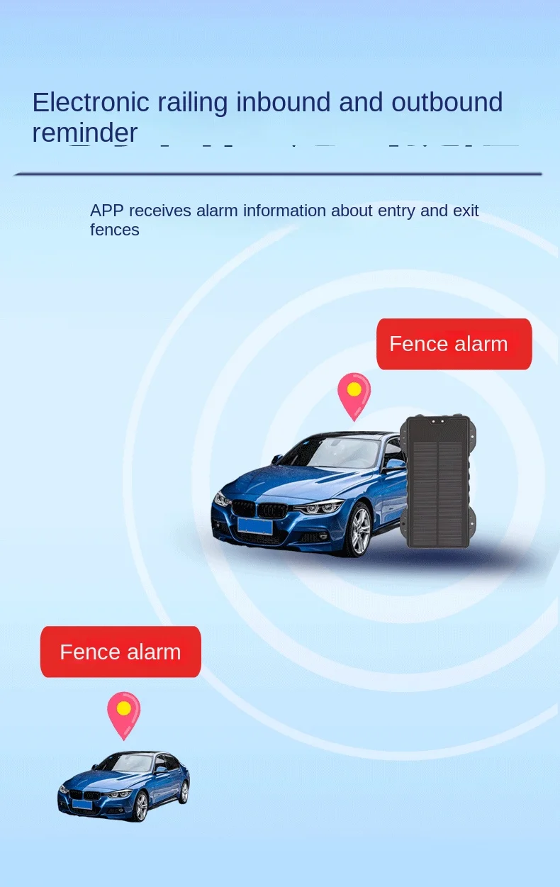 GPS-трекер на лобовое стекло с аккумулятором 20000 мАч, IP68