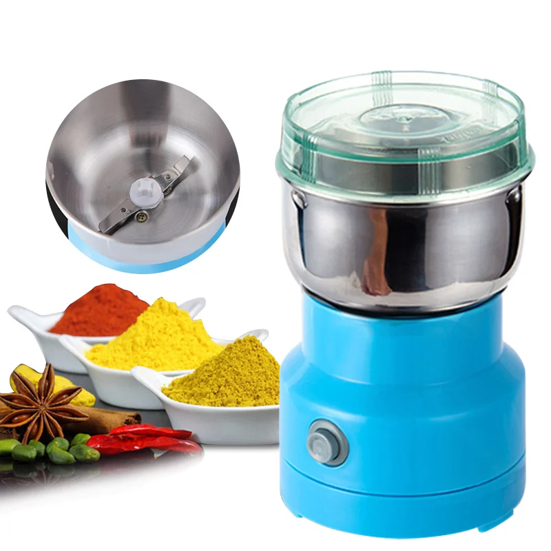 
Mini Electric 250g 150W Milling Powder Grain Pulverizer Dry Spices Grinding MachineCoffee Grinder 