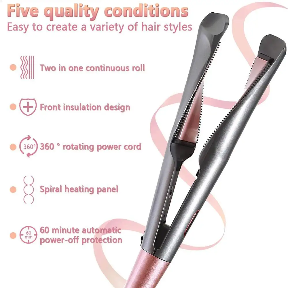 Wholesale Price Private Label Professional Hair Straightener PTC 450 degree Salon Curling Hair Flat Irons