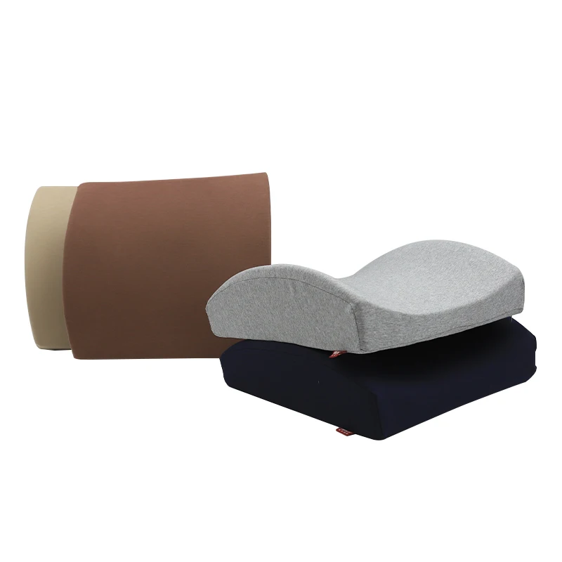 Business Style Memory Foam Cotton Clothing Waist Rest Office Car Cushion Backrest Lumbar Support