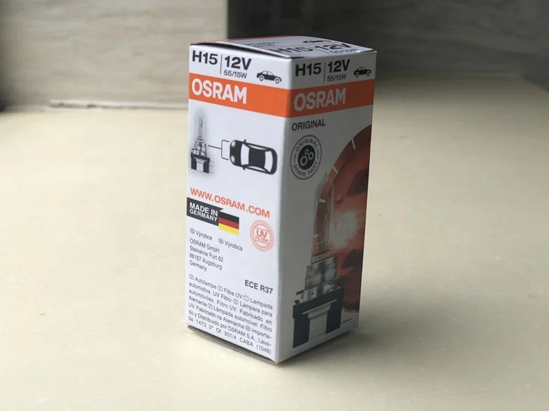 Osram 12V Original H15 64176 Made in Germany