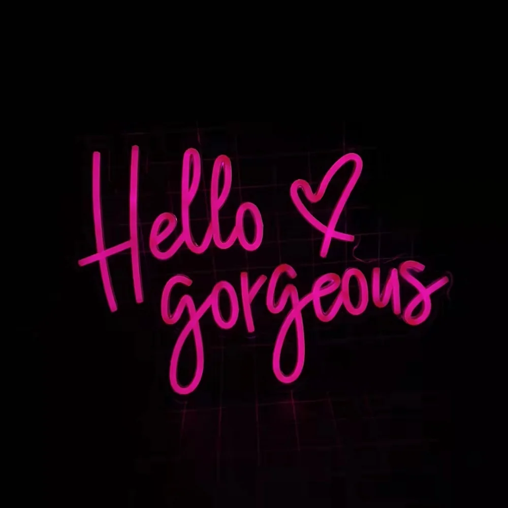 Free sample Custom led light girls neon sign NO MOQ electronic signs for room birthday party home wedding decor