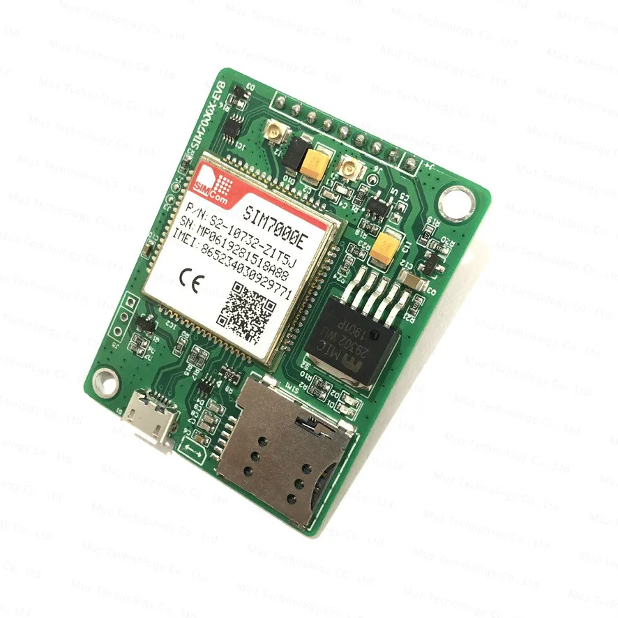 Simcom Iot BK SIM7000 Core Board GNSS Modem Nbiot Module Edge Global Sim7000e Sim7000g Board 4G GSM Modem SIM7000G