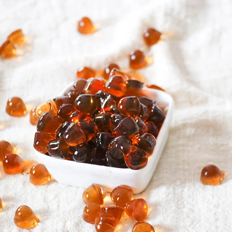 wholesale brown sugar taste konjac jelly for milk tea