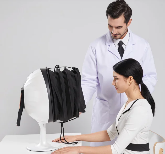 mirror Ai Intelligent facial skin scanner analysis machine care device
