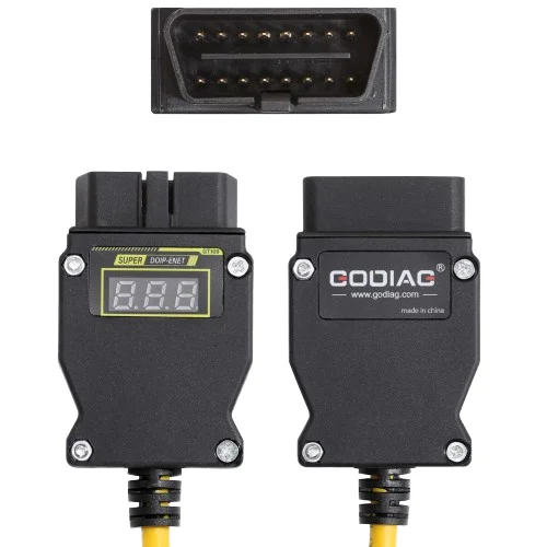 GODIAG GT109 DOIP ENET с дисплеем напряжения диагностический программирующий адаптер для BMW Be-nz VW Audi